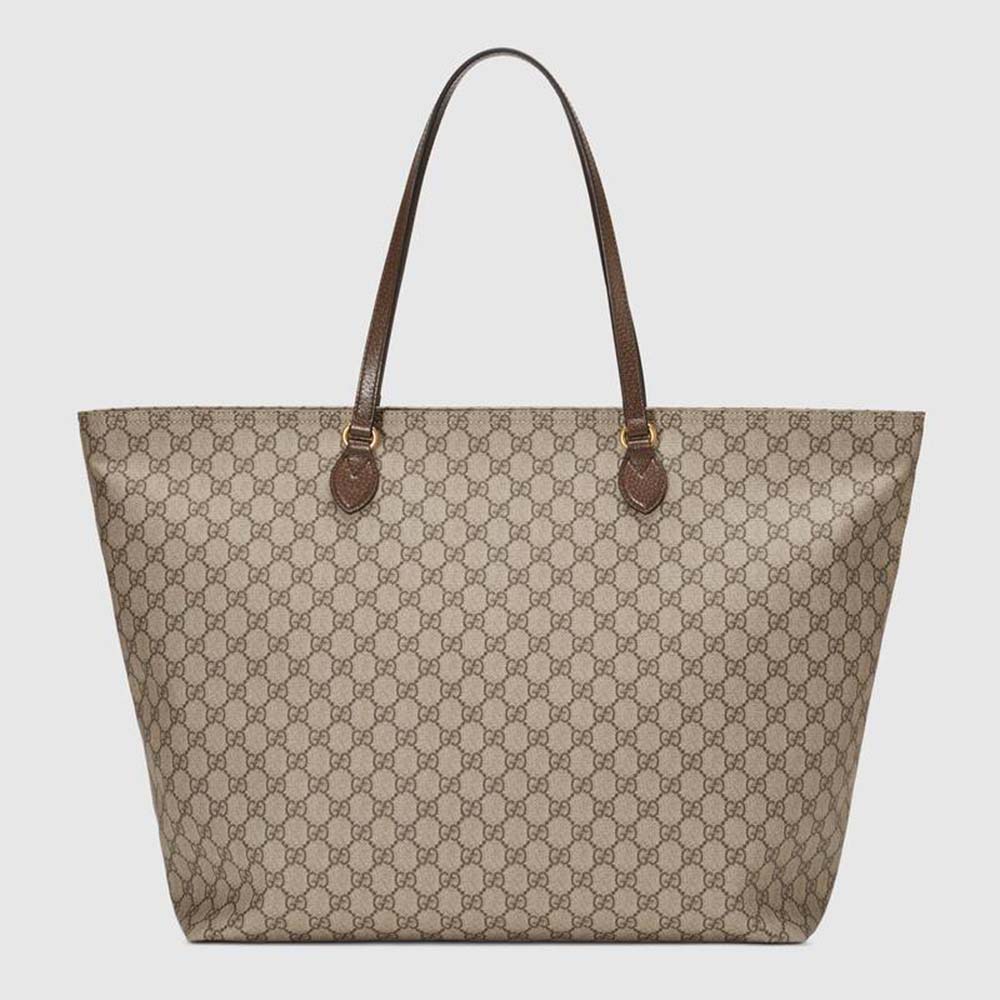 Gucci GG Women Ophidia GG Large Tote-Brown - Brandsoff