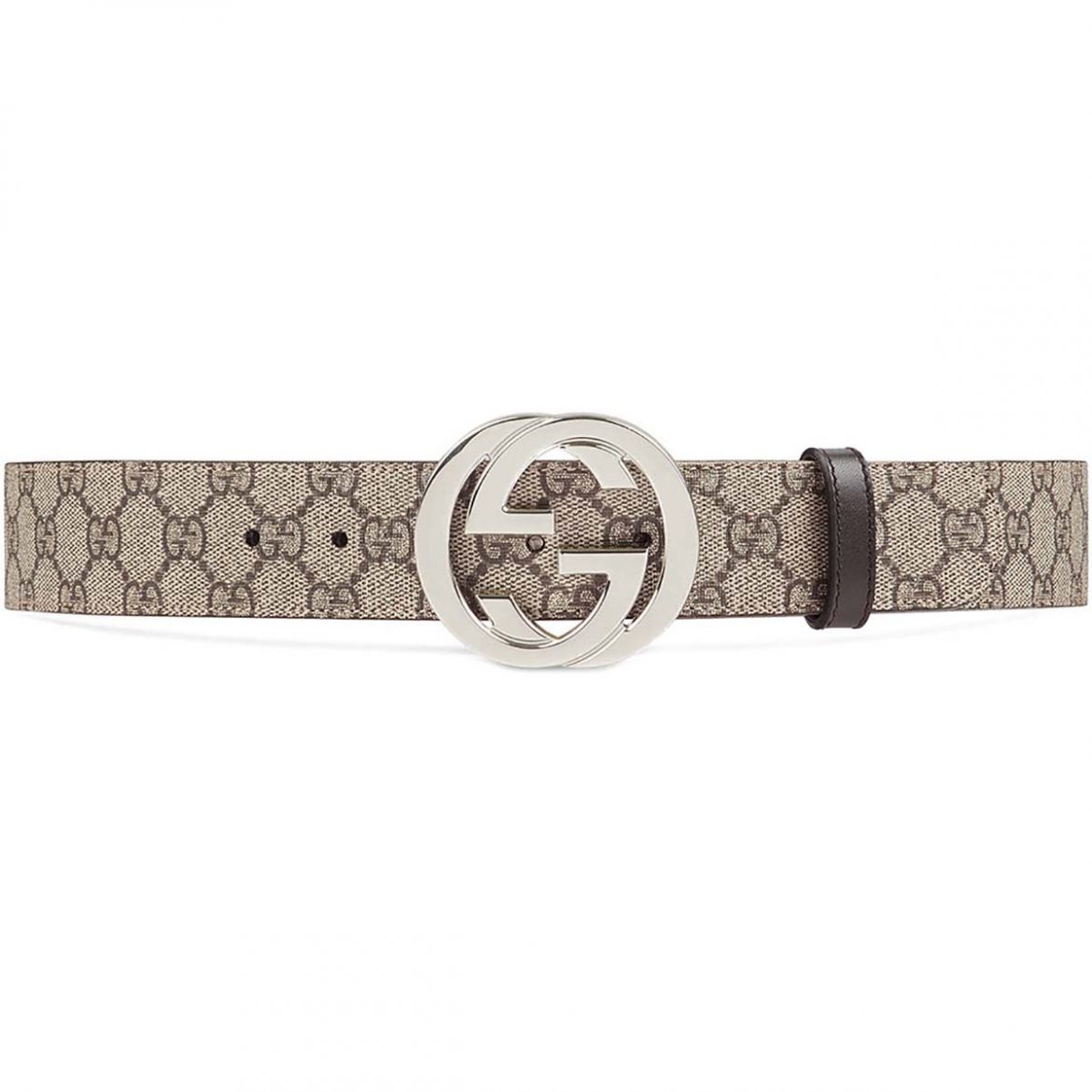 Gucci Unisex Reversible GG Supreme Belt