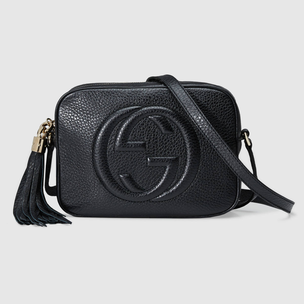 Gucci Soho Small Leather Disco Bag in Smooth Calfskin Leather - LULUX