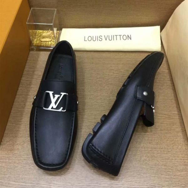 louis vuitton red men's loafers