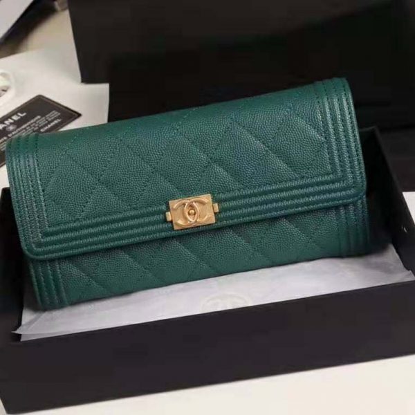 chanel long flap wallet price