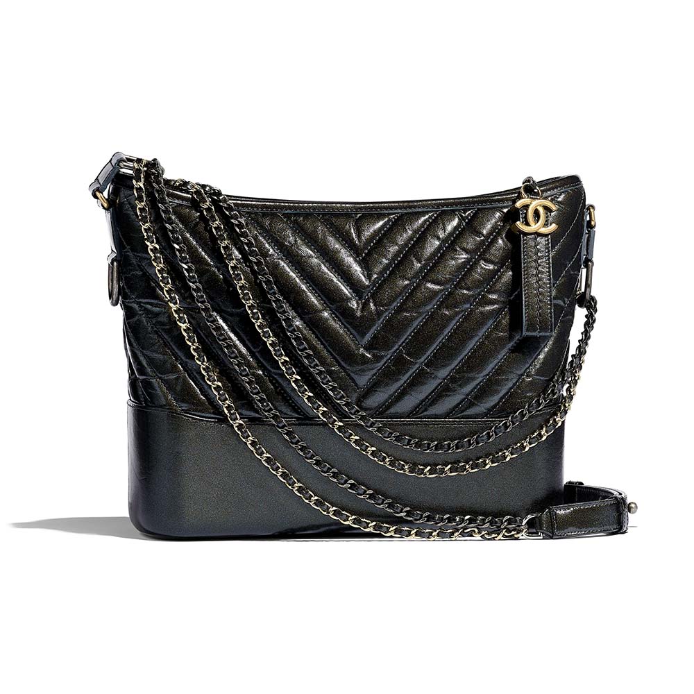 Chanel Women Chanel's Gabrielle Large Hobo Bag in Aged Calfskin Leather ...