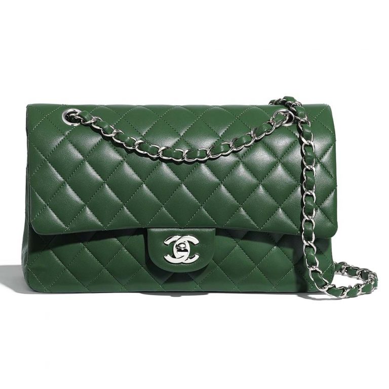 green chanel crossbody