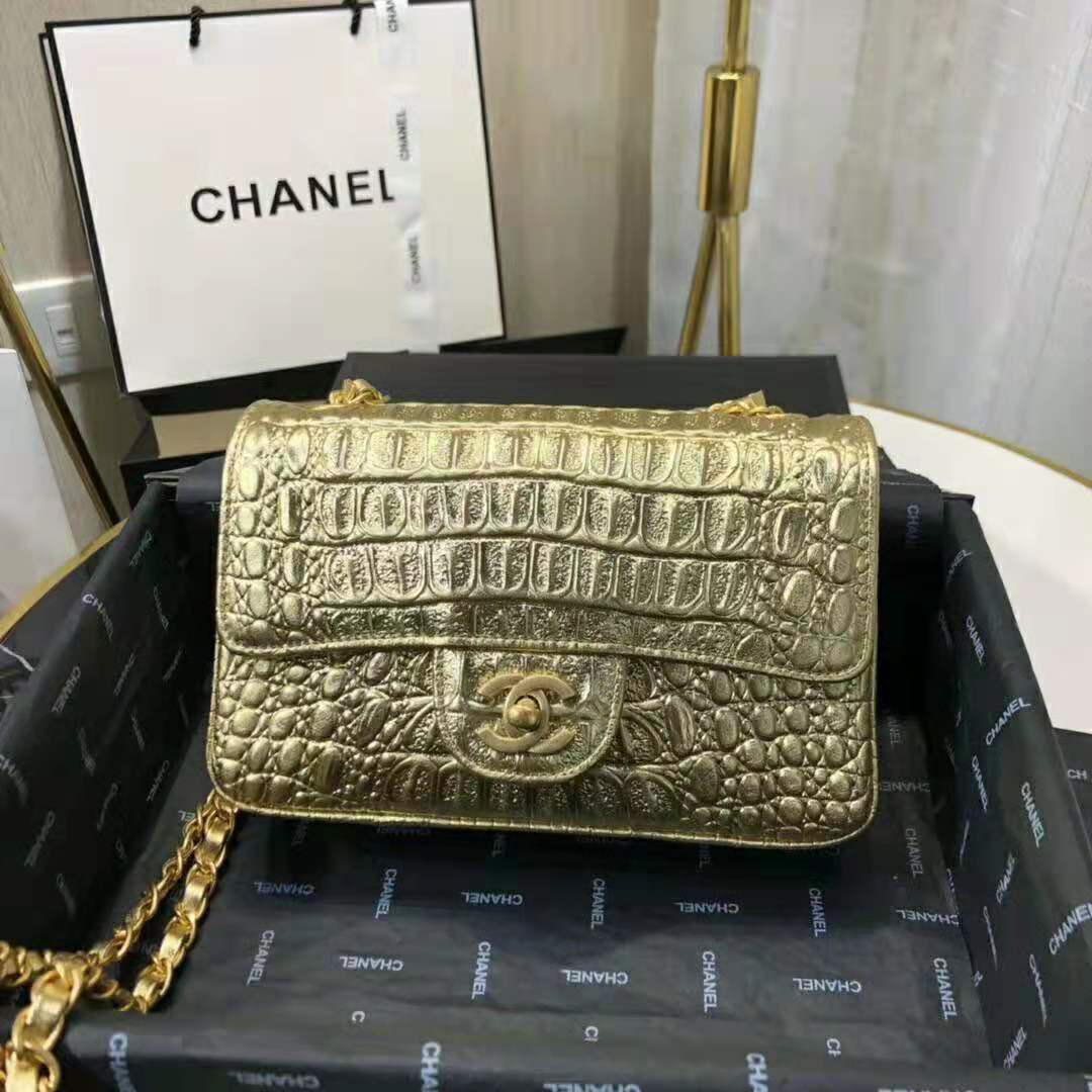 chanel embossed logo crossbody bag