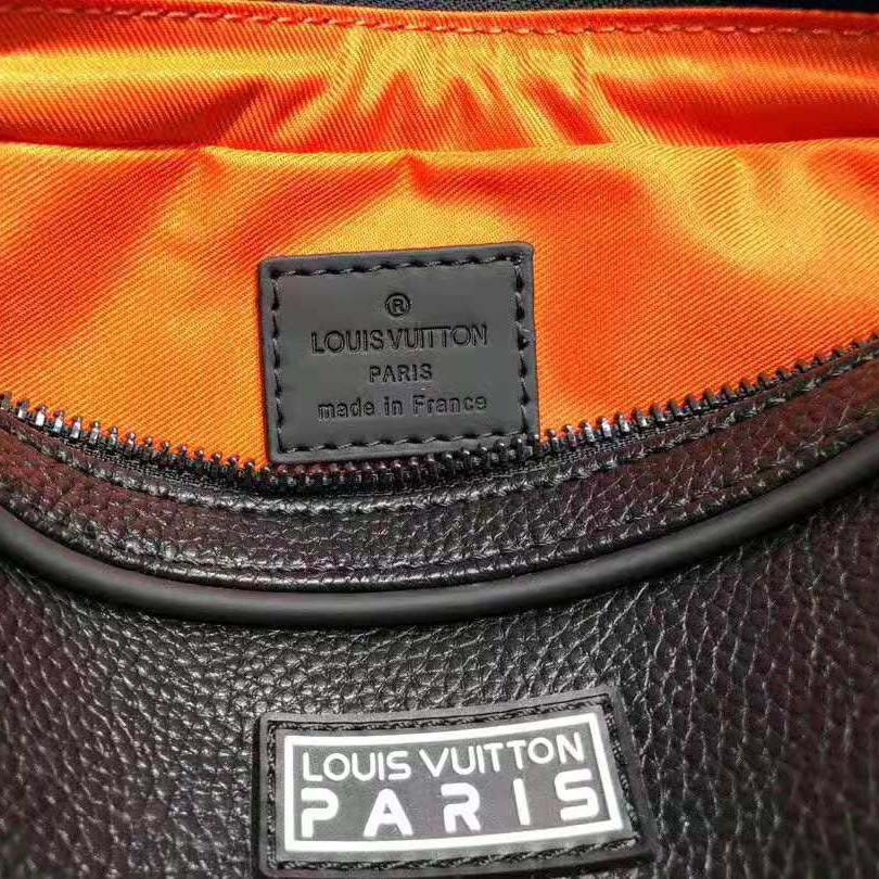 Louis Vuitton ALPHA MESSENGER GALAXY Black Leather ref.820140