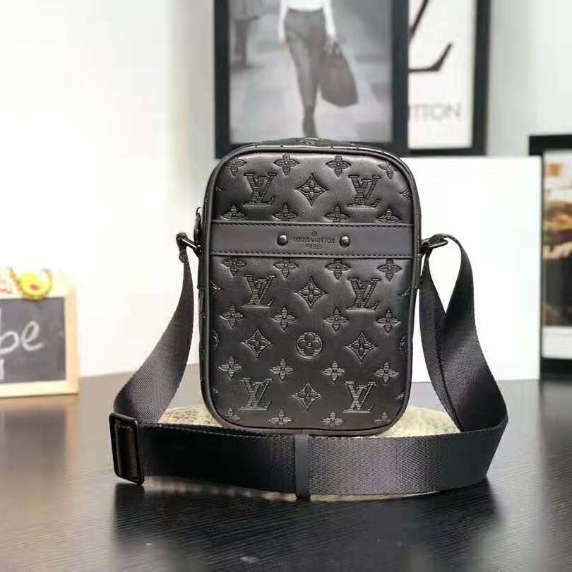 Louis Vuitton, Bags, Louis Vuitton Shoulder Bag Outdoor Pm M3233 Leather  Canvas Noir Black Mens