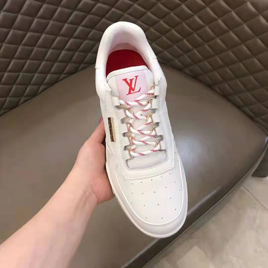 Louis Vuitton LV Men LV Trainer Sneaker Shoes White - LULUX