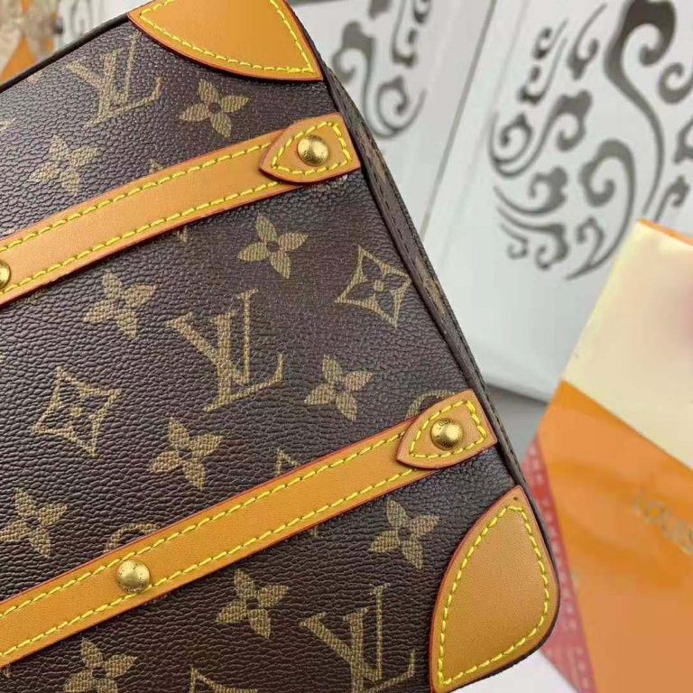 Louis Vuitton LV Men Soft Trunk Messenger MM in Iconic Monogram Canvas ...