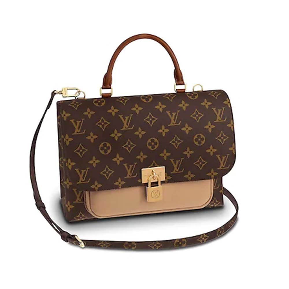 Louis Vuitton LV Women Marignan Bag in Monogram Canvas and Calf Leather - LULUX