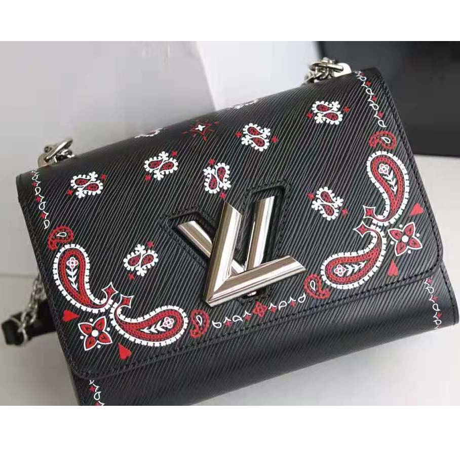 Louis Vuitton Twist Mm Bag Epi Flower M54858