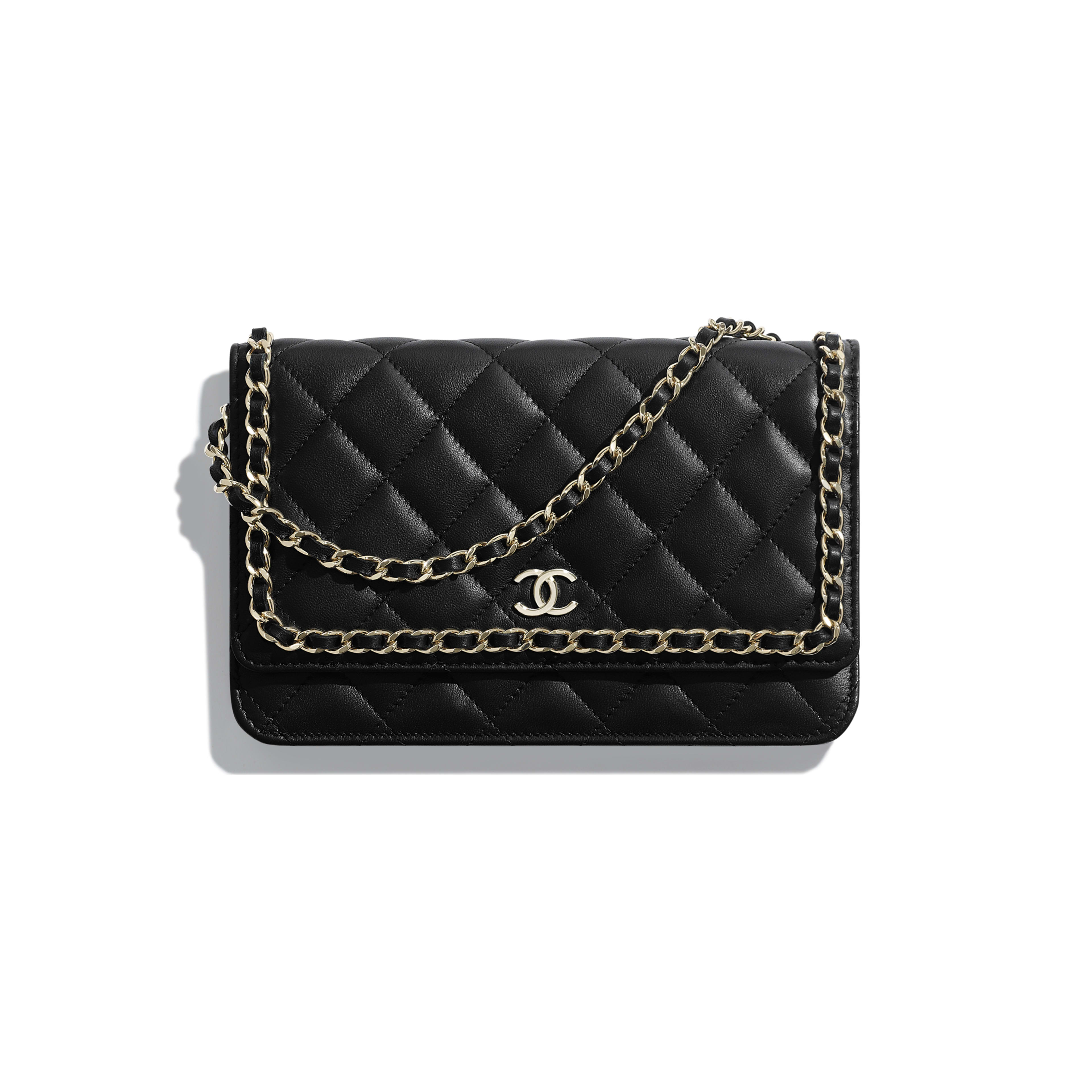Chanel Women Wallet on Chain in Lambskin Leather - LULUX