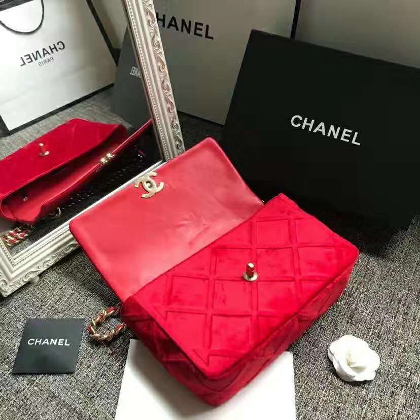 chanel tweed bag 19