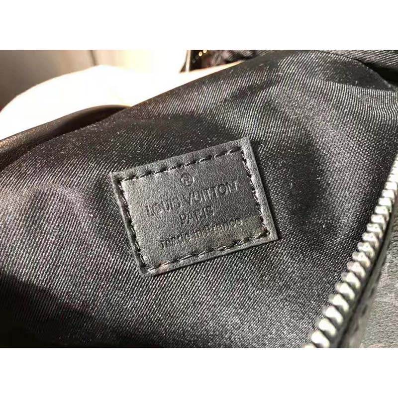Used Black Louis Vuitton Discovery Bumbag in Virgil Abloh Monogram Black  Mens Sling Bag Houston,TX