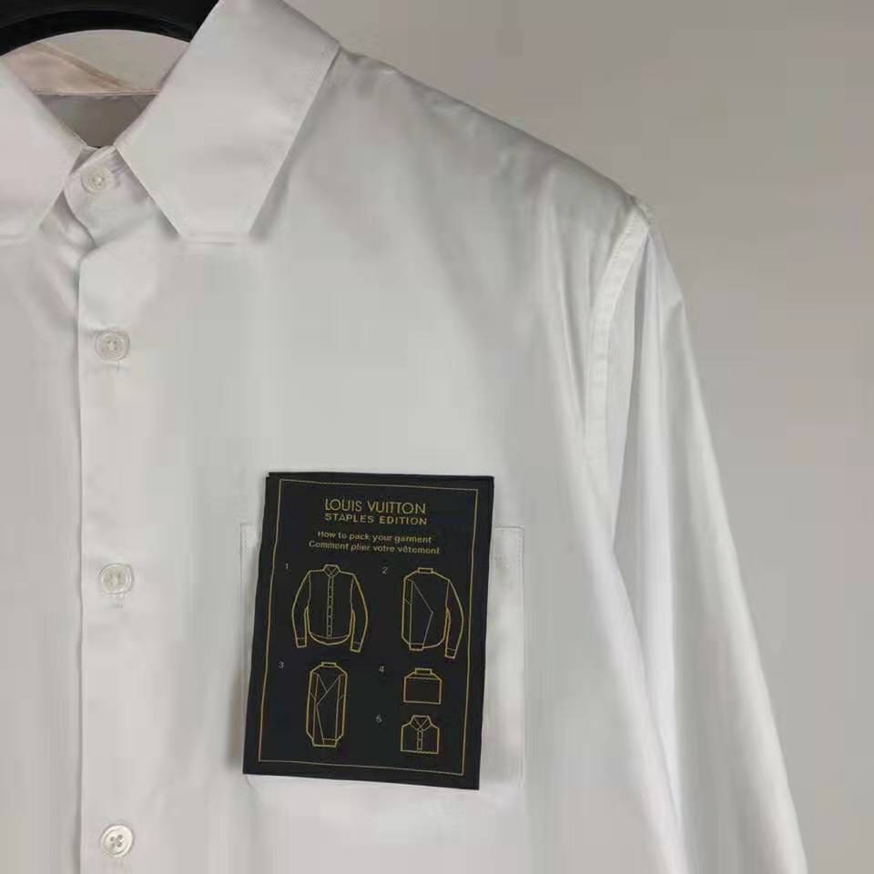 Louis Vuitton Staples Edition DNA Graphic Print Dress Shirt