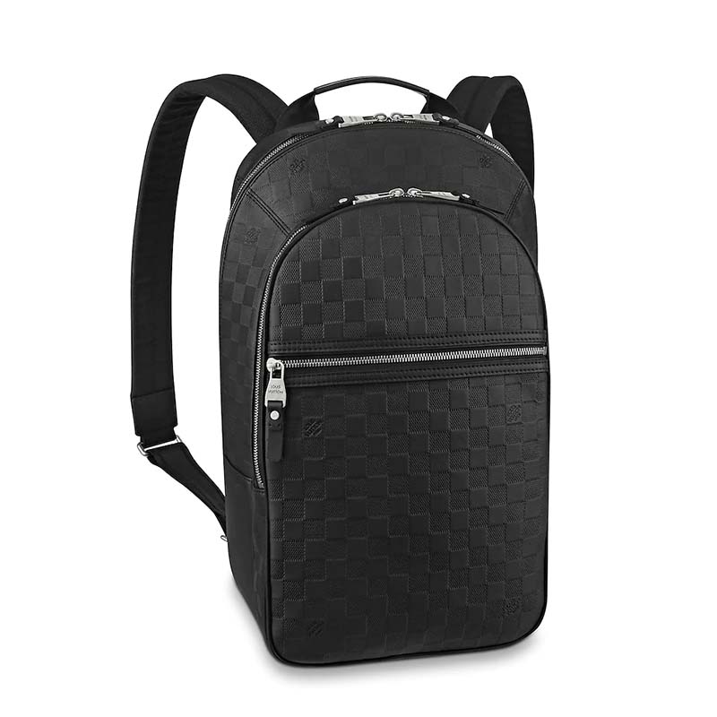 Louis Vuitton LV Michael Backpack black new Leather ref.881218