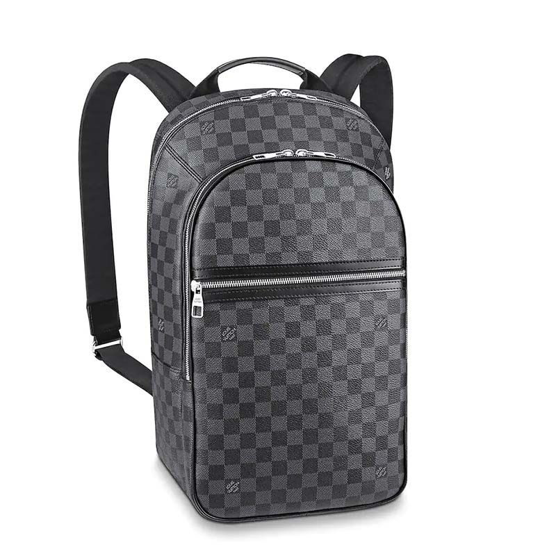  Louis  Vuitton  LV Men  Michael NM Backpack  in Damier Infini 