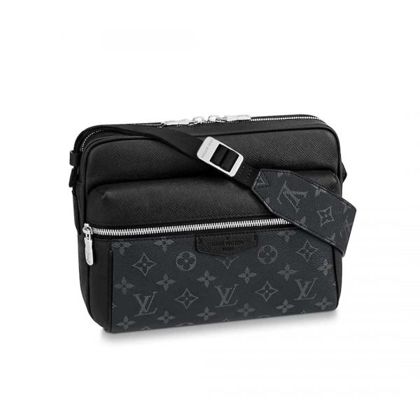 Louis Vuitton LV Men Outdoor Messenger Bag in Taïga Leather with ...