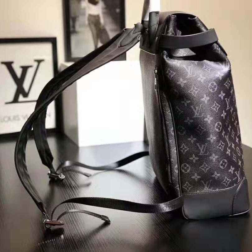 Louis Vuitton Mens Steamer Backpack Monogram Eclipse – Luxe Collective