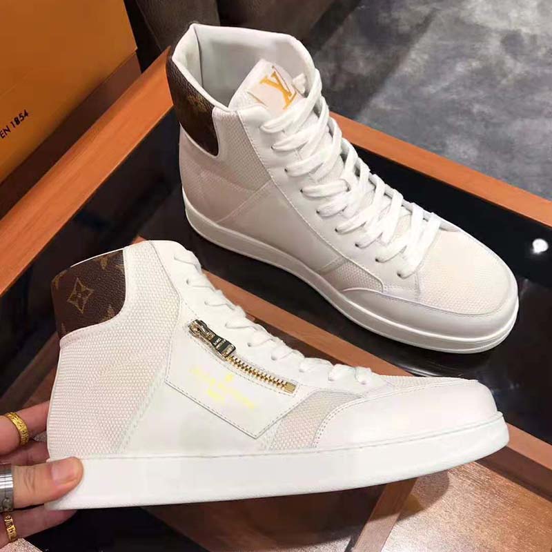 Buy Louis Vuitton Rivoli Sneaker Boot 'White' - 1A5USR