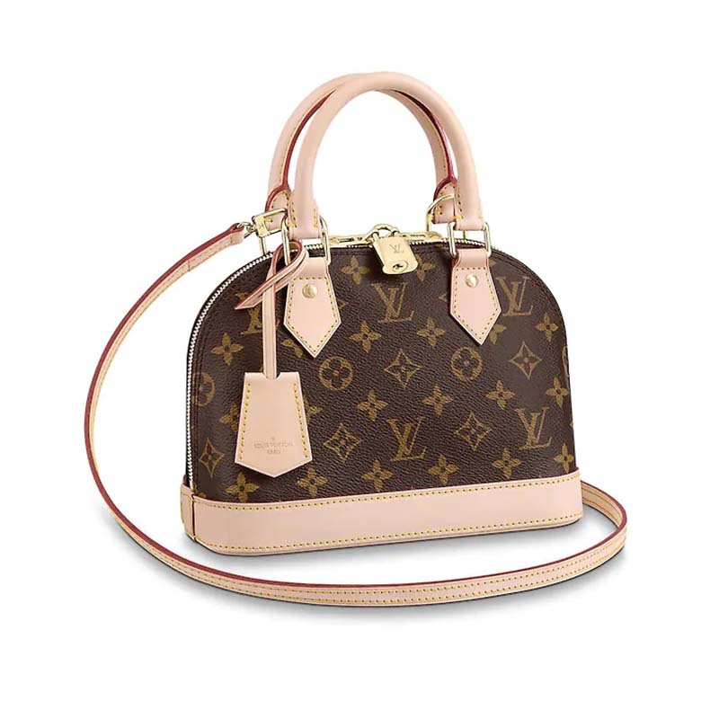Louis Vuitton LV Women Alma BB Handbag in Graphic Damier Ebene Canvas - LULUX