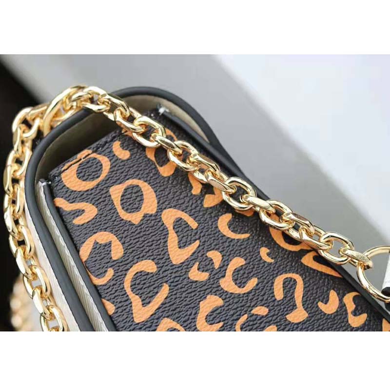 Louis Vuitton LV Women Twist MM Handbag in Quartz Epi leather-Beige - LULUX