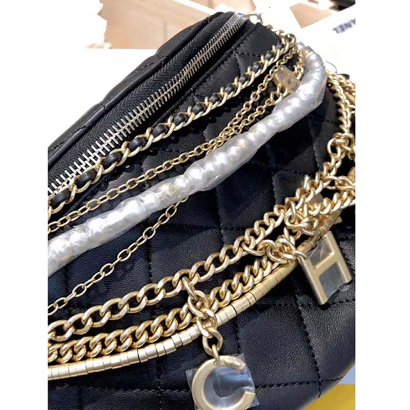 chanel classic waist bag