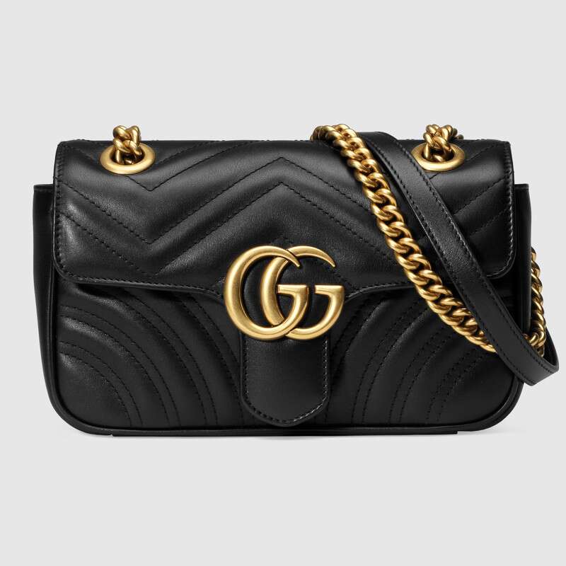  Gucci  GG Women GG Marmont  Matelass  Mini  Bag in Matelass  