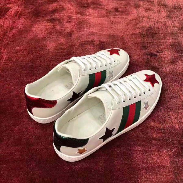 gucci ace embroidered sneaker women's