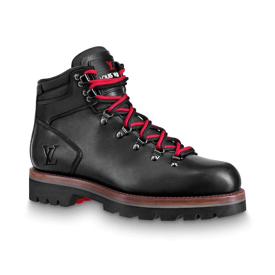 Louis Vuitton LV Men Oberkampf Ankle Boot in Calf Leather-Black - LULUX