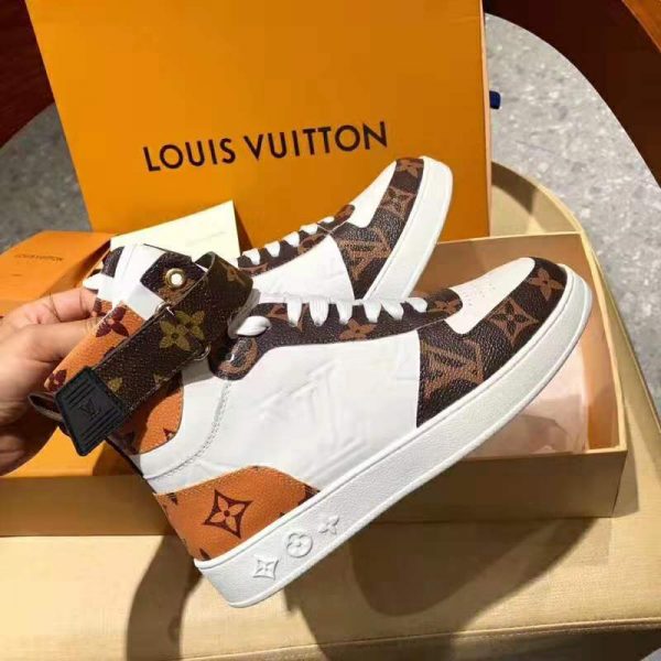 Louis Vuitton LV Unisex Boombox Sneaker Boot in Embossed Lamb Leather ...