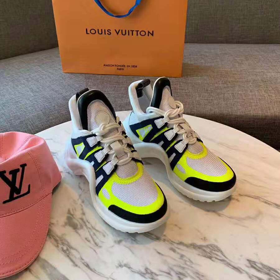 Louis Vuitton LV Unisex LV Archlight Sneaker in Technical Fabric and ...