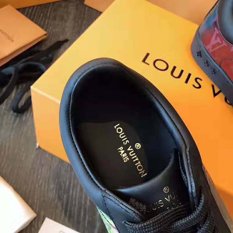 Louis Vuitton Luxembourg Iridescent Prism Sneakers - Black Sneakers, Shoes  - LOU614519