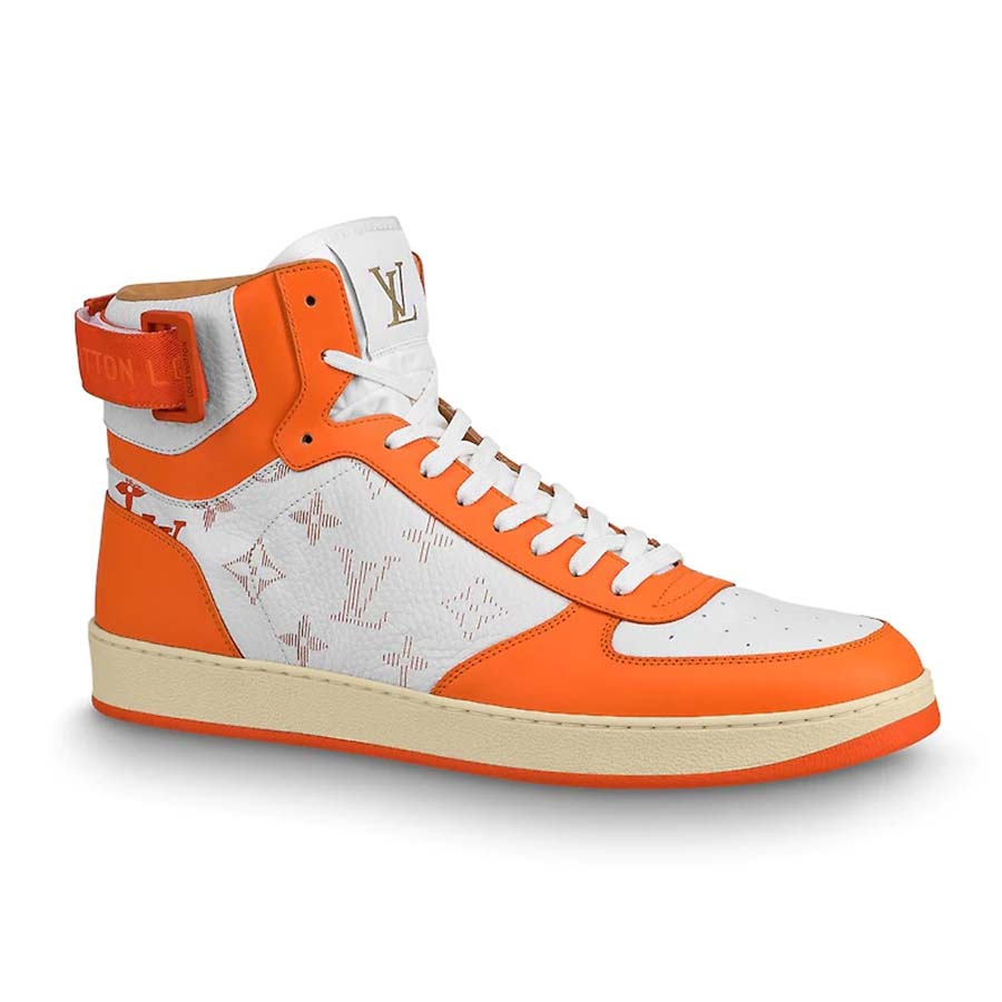 louis vuitton sneakers orange