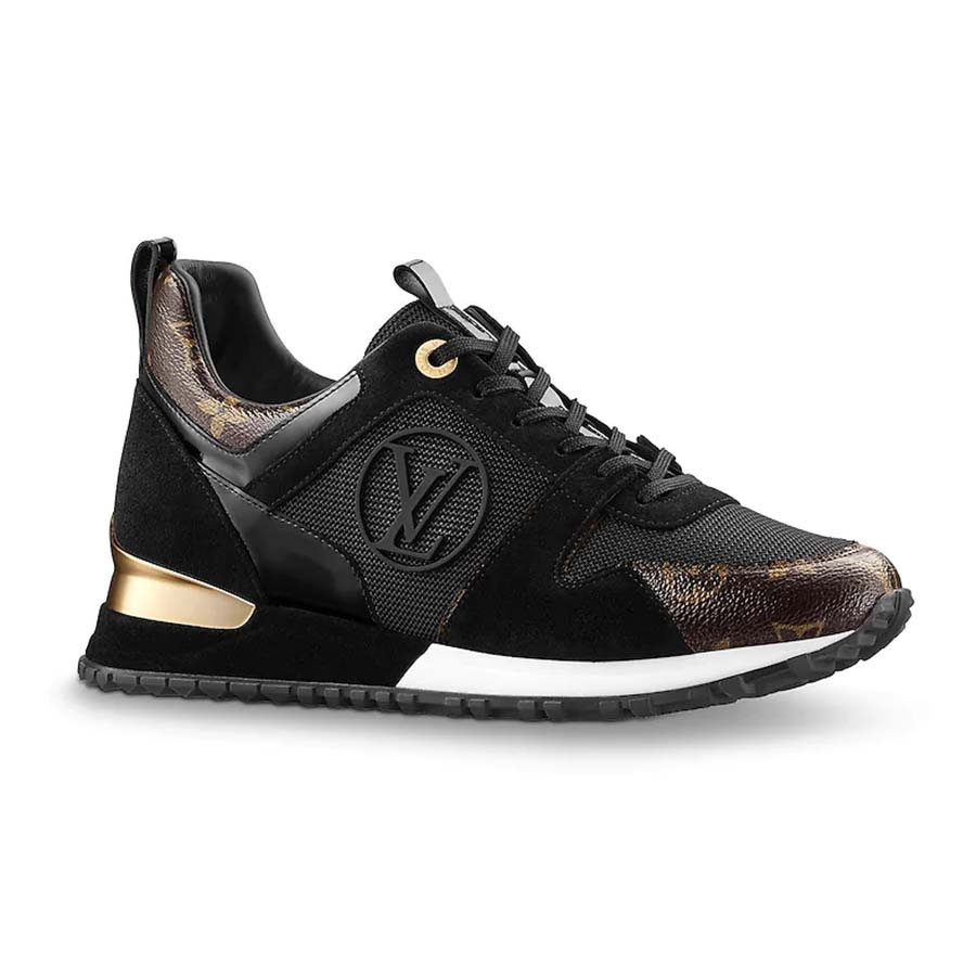 Run away leather trainers Louis Vuitton Black size 37 EU in Leather -  36413613