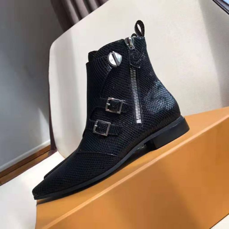 jumble flat ankle boot
