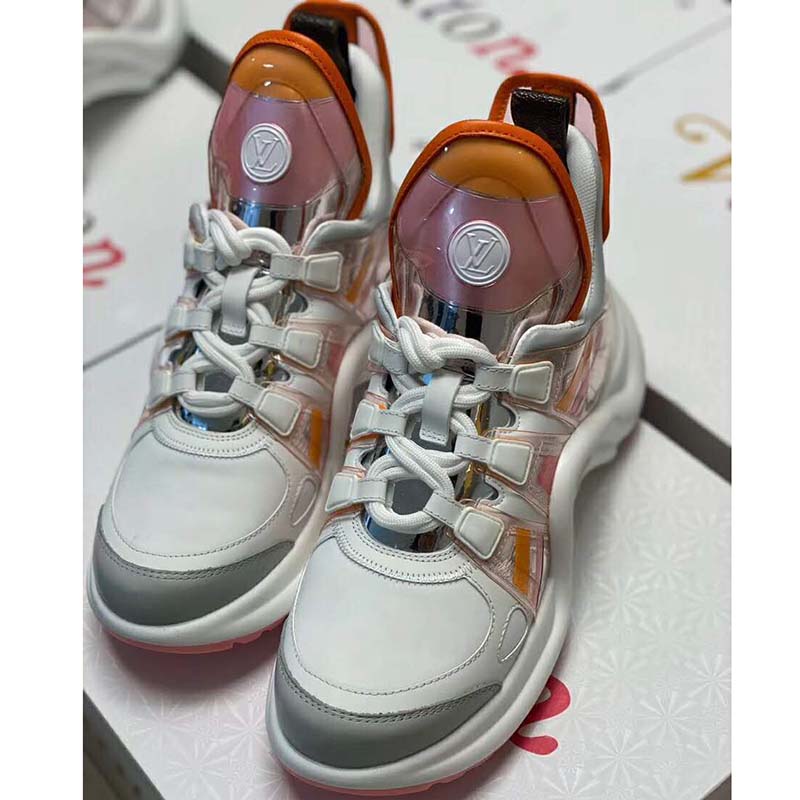 Louis Vuitton Multicolor Nylon and Leather Archlight Sneakers