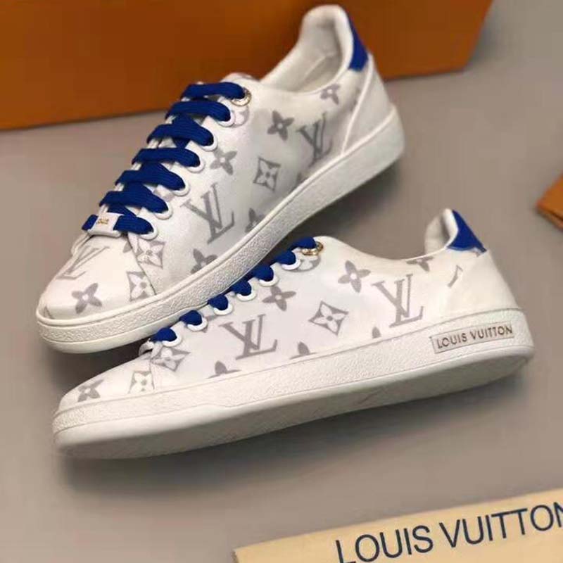 WMNS) LOUIS VUITTON LV Frontrow Sports Shoes 'Blue White' 1A579X