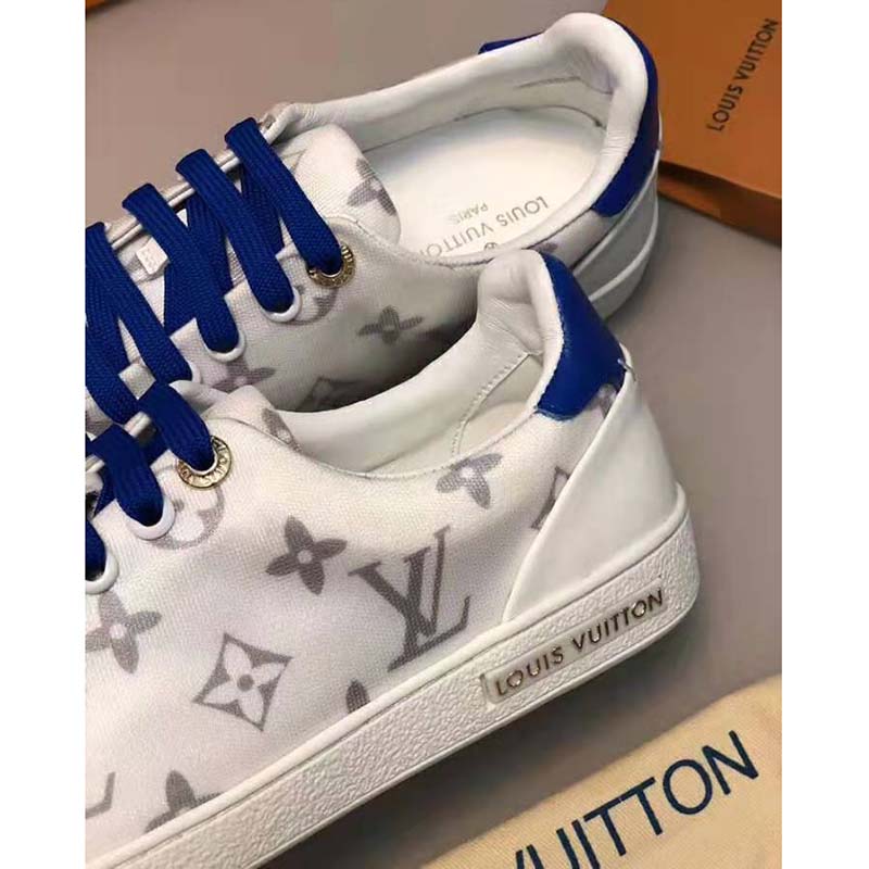 Louis Vuitton LV Women LV Frontrow Sneaker in Monogram-Print Textile ...
