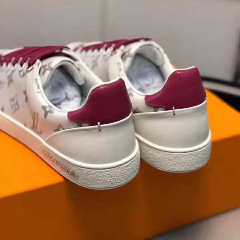 Louis Vuitton Frontrow Sneakers Pink Red