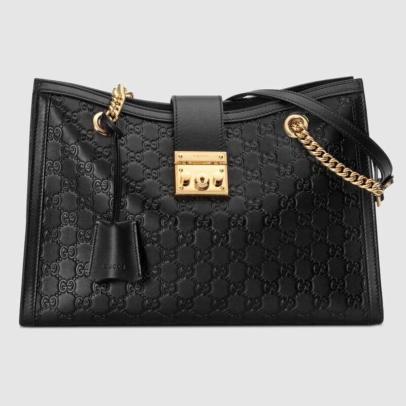  Gucci  GG Women Padlock  GG Medium  Shoulder Bag in GG 