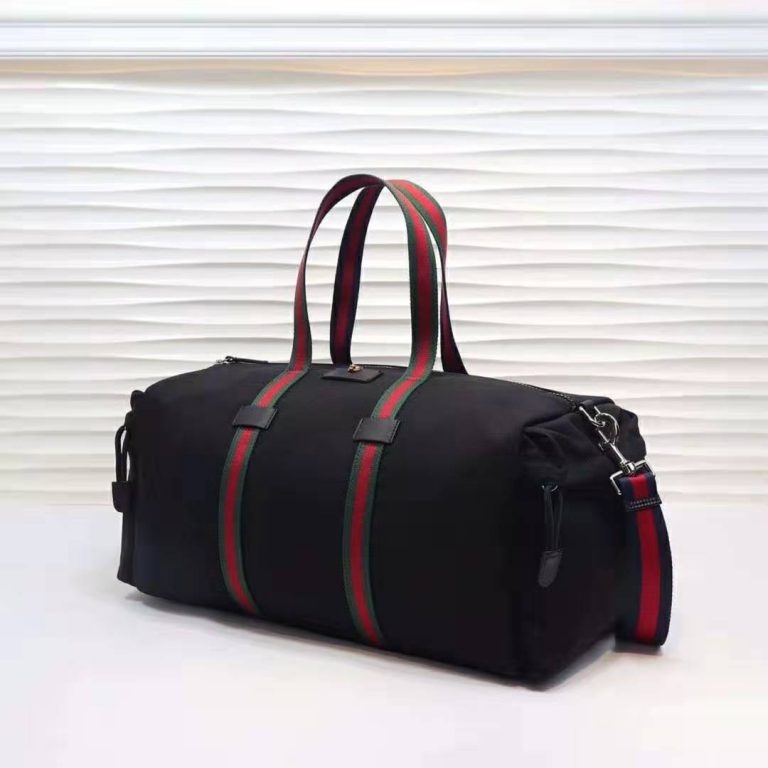 gucci techno canvas duffle bag