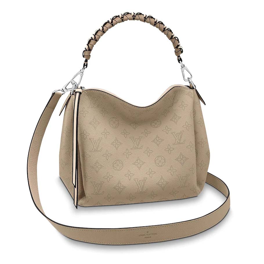 Louis Vuitton LV Women Babylone Chain BB Handbag in Mahina Perforated Calf Leather - LULUX