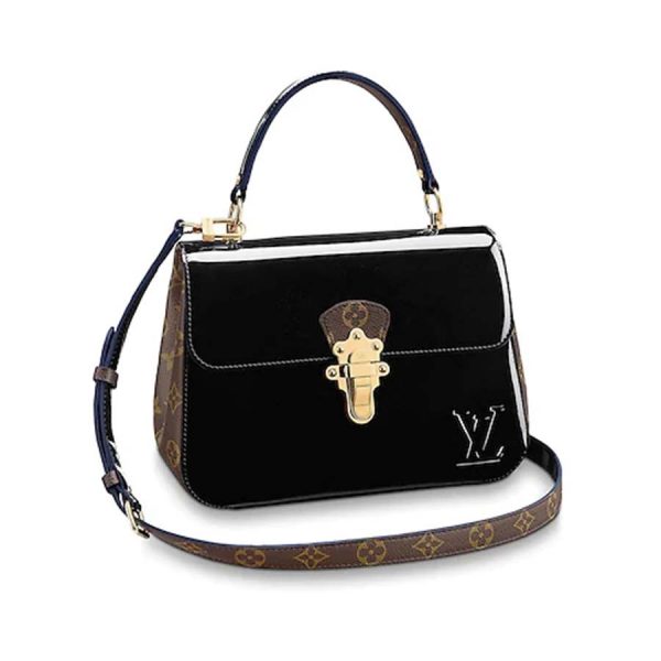 Cherrywood patent leather crossbody bag Louis Vuitton Black in Patent  leather - 32444309