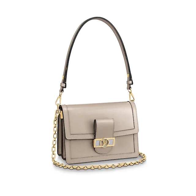 Louis Vuitton LV Women Dauphine MM Bag in Smooth Calfskin Leather - LULUX