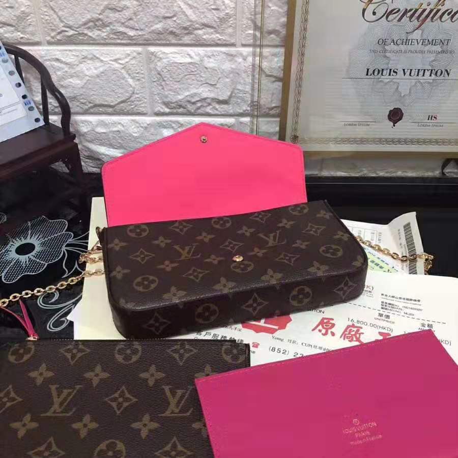Louis Vuitton Multi Pochette Pink Strap - 4 For Sale on 1stDibs  louis  vuitton pink strap bag, lv bags pink strap, lv multi pochette bag pink
