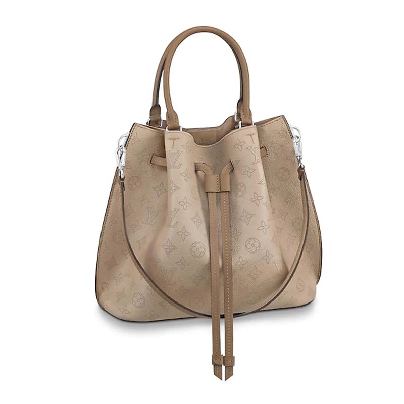 Louis Vuitton LV Women Girolata Bag in Mahina Calfskin Leather - LULUX