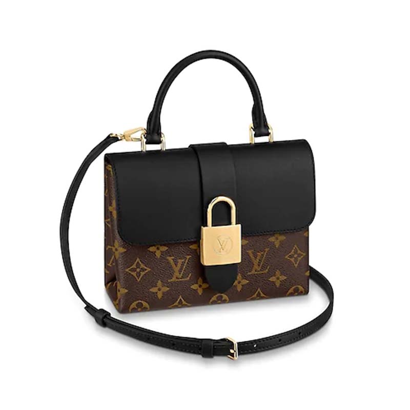 Louis Vuitton LV Women Locky BB Bag in Monogram Coated Canvas and Epi Leather - LULUX