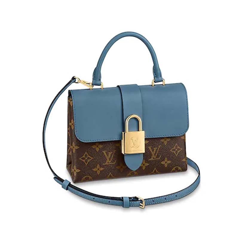 Louis Vuitton LV Women Locky BB Bag in Monogram Coated Canvas and Epi ...