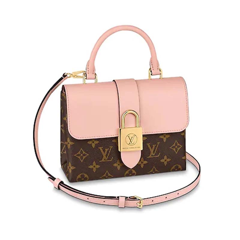 Louis Vuitton LV Women Locky BB Bag in Monogram Coated Canvas and Epi Leather - LULUX
