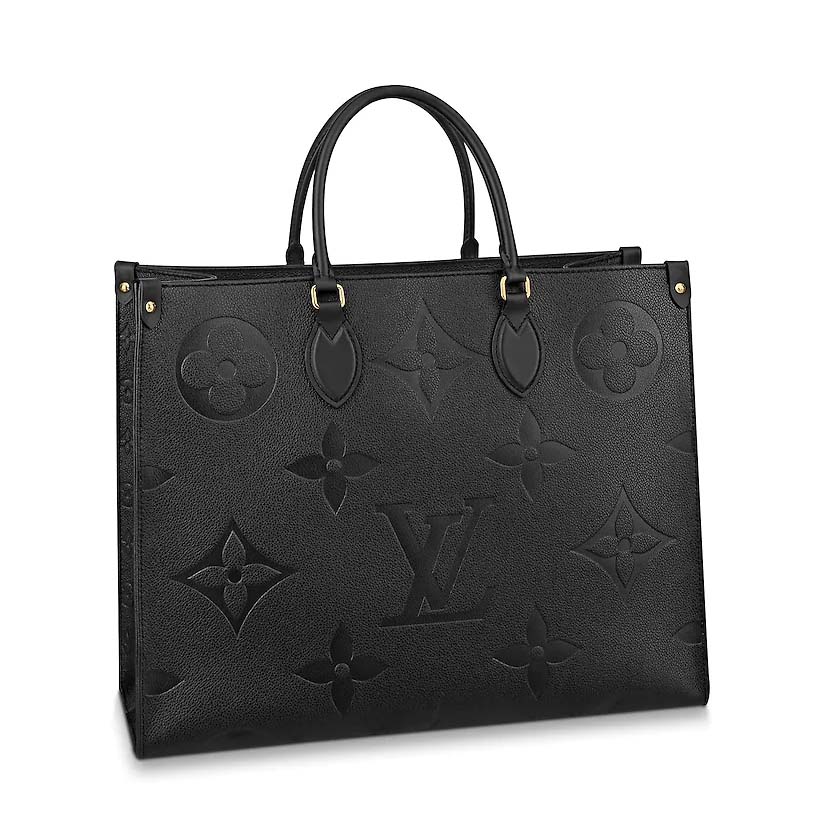 Louis Vuitton LV Women Onthego GM Tote in Monogram Empreinte Giant - LULUX